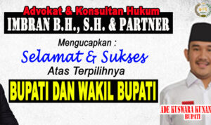 Pimpinan Kantor Hukum Imbran, Pimpred Media Pari, & Partner, Ucapkan Selamat Kepada Ade Kuswara Kunang, S.H. dan Dr. Asep Surya Atmaja