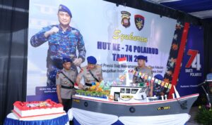 Polda Kalbar Laksanakan Syukuran HUT ke-74 Polairud Tahun 2024