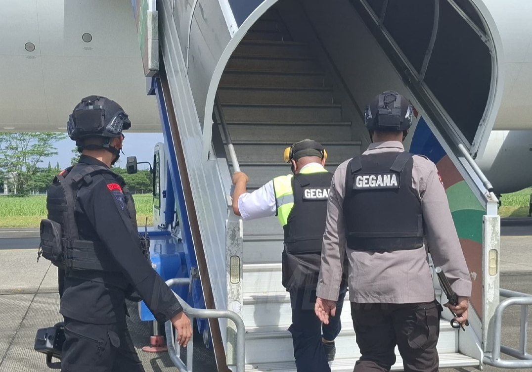 Polri bergerak cepat menanggapi ancaman bom terhadap pesawat Saudi Arabia Airlines SVA5276