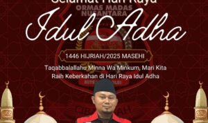 Ketua Madas DPK Cibarusah Ucapkan Selamat Idul Adha 1446 H / 2025 M