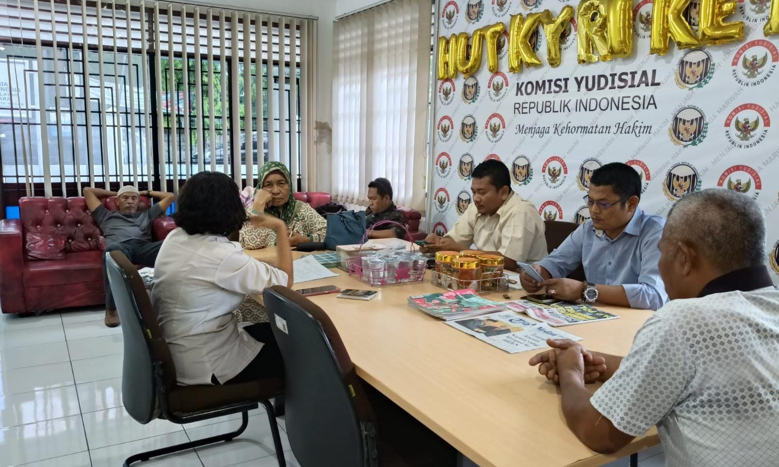 LSM KCBI Dampingi Korban Sengketa Tanah Adukan Dugaan Pelanggaran Etik Hakim ke Komisi Yudisial